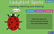 Ladybird Spots - Counting, Matching and Ordering game
