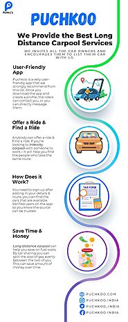 Choose A Trending Carpool App: Get the Best carpooling Services | Puchkoo