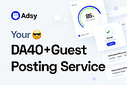 Guest Posting Service | Submit Your Post To The Best Blogs With Adsy