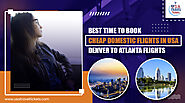 Best Time to Book Cheap Domestic Flights |Denver to Atlanta (DEN to ATL)