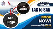 Cheap Flights from Los Angeles to San Diego (LAX to SAN)