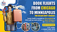 Flights from Chicago to Minneapolis | Taylor Swift Concert
