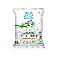 Organic Whole Wheat Flour Online (3kg) | Natureland Organics