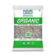 Buy Organic Bajra Flour/Millet Flour Online 500gm | Natureland Organics