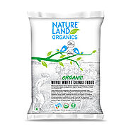 Organic Whole Wheat Flour Online (5kg) | Natureland Organics