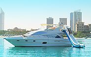 Yacht with Water Slide Dubai