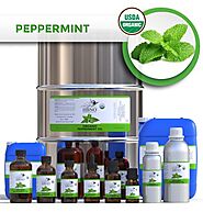 Peppermint Essential Oil, ORGANIC - Global Wholesale Suppliers and Manufacturer. Wholesale online store of natural es...