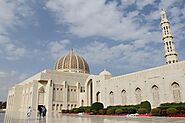 Visit the stunning Sultan Qaboos Grand Mosque