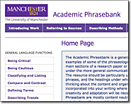 Academic Phrasebank