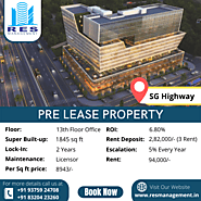 Pre-Leased Property in S.G. Highway Ahmedabad