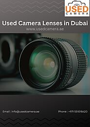 Used camera lenses in Dubai | Used camera