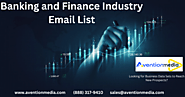 Banking and Finance Industry Email List