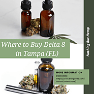 Where to Buy Delta 8 THC in Tampa (FL) | Nothing But Hemp