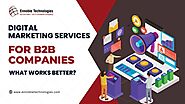 Digital Marketing Services for B2B Companies: What Works Best?