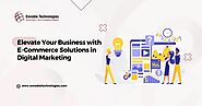 Elevate Your Business with E-Commerce Solutions in Digital Marketing