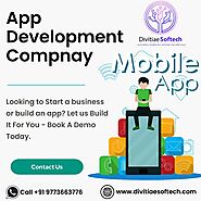 Best Mobile App Development Company in Delhi – Divitiae Softech