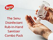 The Senu Disinfectant Rub-In-Hand Sanitizer Combo Pack