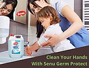 Clean Your Hands With Senu Germ Protect