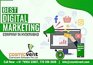 Best Digital Marketing services from Cosmicvent Software Pvt Ltd