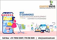 Best Ecommerce Website Designing services From Cosmicvent