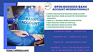 You Can Now Open A Business Bank Account At The International Level.