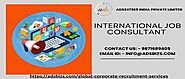 WE ARE ONE OF THE BEST INTERNATIONAL JOB CONSULTANTS.