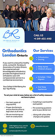Orthodontics London ontario - -Dr. Rondeau & Associates