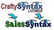 Sales Syntax Live Help Live support and Customer Relationship Management CRM