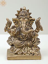 Ganesha Idols for Home Temple Decoration – Exotic India Art