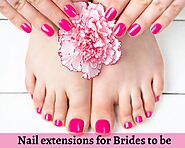 Nail extensions for Brides to be - Guest Blogo
