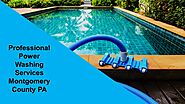 Pool Cleaning Service PA | Power Washing Concrete Patio PA