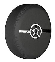 Boomerang - Air Force Star - Soft Tire Cover - Jeep Wrangler JL (w/ back-up camera) (18-22)