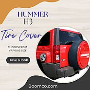 Buy Now Hummer H3 Hard Tire Cover| Made in USA| Boomerang