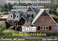 Property insurance claims and adjustors in Charlotte: claim adjusting basics