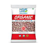 Buy Organic Raw Peanuts Online (500gm) - NatureLand Organics – Natureland Organics