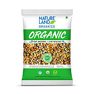 Buy Organic Panchrangi Dal Online (1kg) - NatureLand Organics – Natureland Organics