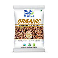 Certified Organic Rajma Chitra Online 500gm - NatureLand Organics – Natureland Organics
