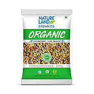Buy Organic Panchrangi Dal Online (500gm) - NatureLand Organics – Natureland Organics