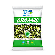 Organic Green Moong Whole Online (1kg) | NatureLand Organics – Natureland Organics