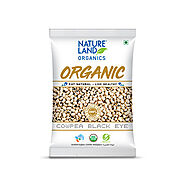 Organic Cowpea Black Eye Online (500g) | NatureLand Organics – Natureland Organics