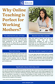 Why Online Teaching is Perfect for Working Mothers?