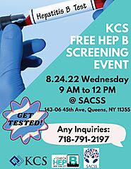 SACSS Community Center: Free Hepatitis B Testing Event - South Asian Council for Social Services (SACSS)