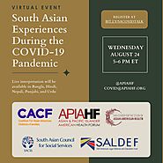 Panel Discussion on South Asian American Community Experiences During the COVID-19 Pandemic - South Asian Council for...