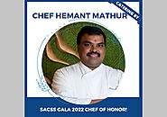 America’s first Michelin Starred-Indian Chef Hemant Mathur catering for SACSS Gala 2022 - South Asian Council for Soc...