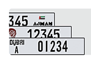 UAE number plates for Sale