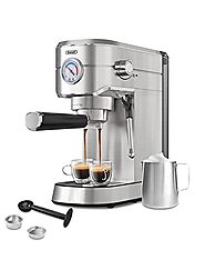 Gevi 20 Bar Compact Professional Espresso Coffee Machine with Milk Frother