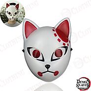 Tanjiro Mask Demon Slayer (Tanjiro Fox Mask) - Demon Slayer Merch Store Official