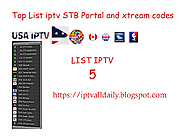 Top List iptv STB Portal and xtream codes list 5 - IPTV FREE LINKS