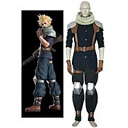 Final Fantasy Costumes, Final Fantasy VII Crisis Core Cloud Strife Cosplay Costume -- CosplaySuperDeal.com