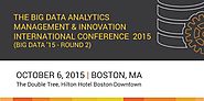 Big Data Management & Innovation Conference October 6, 2015. http://bit.ly/1Z5ZP4R #bigdata #conference https://twitt...